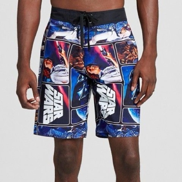 Star Wars Other - Mens Star Wars Swim Trunks Size Large